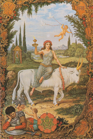 Sternzeichenkarte Stier