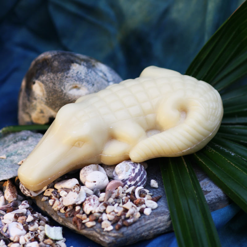 Lemongras-Seife Krokodil