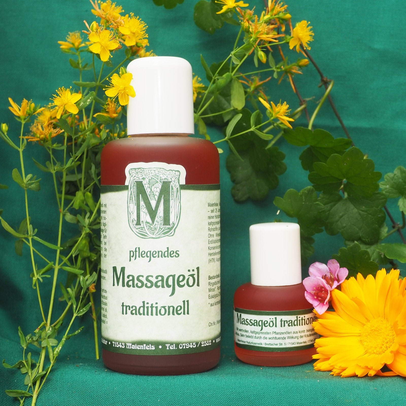 Traditionelles Massageöl