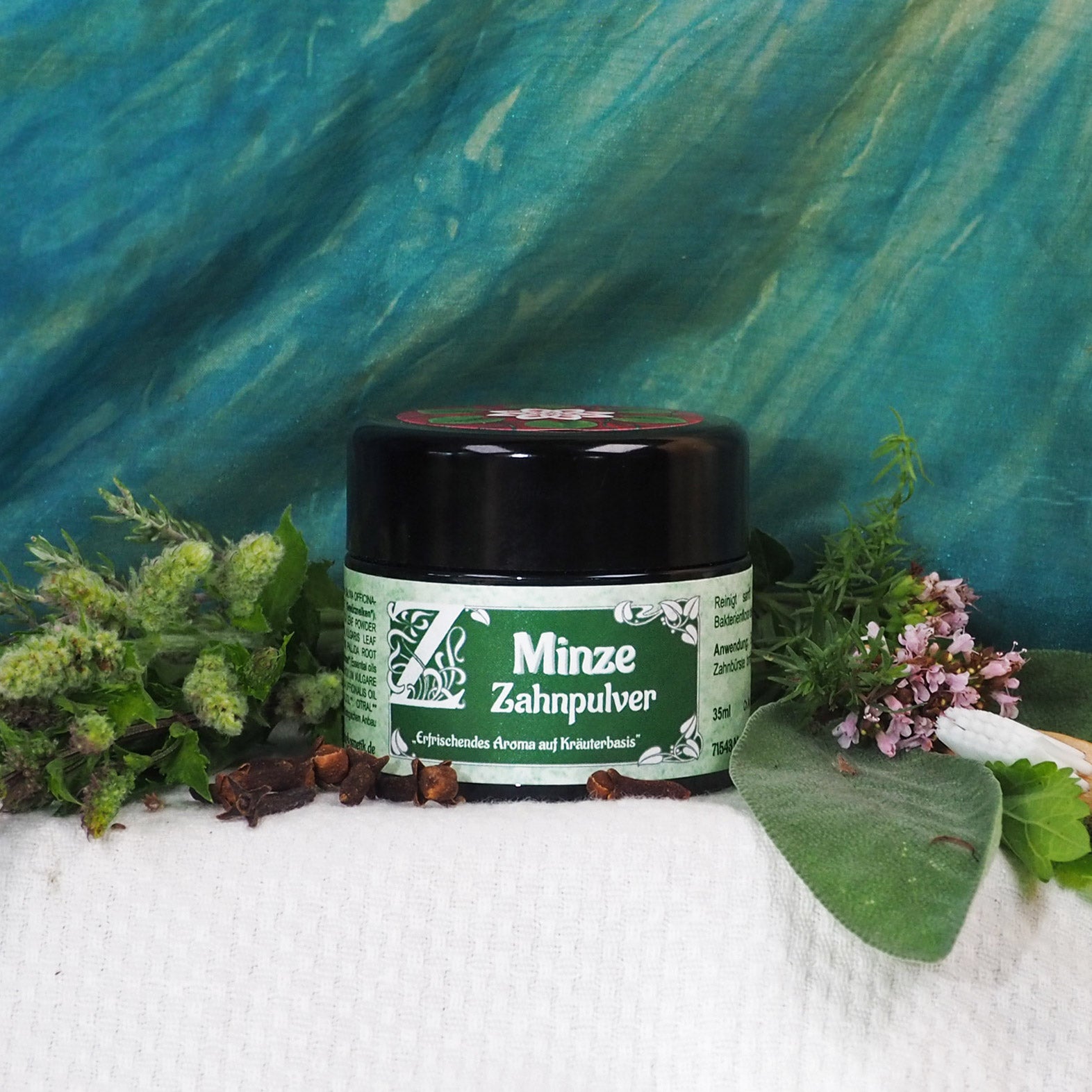 Zahnpulver Pfefferminz